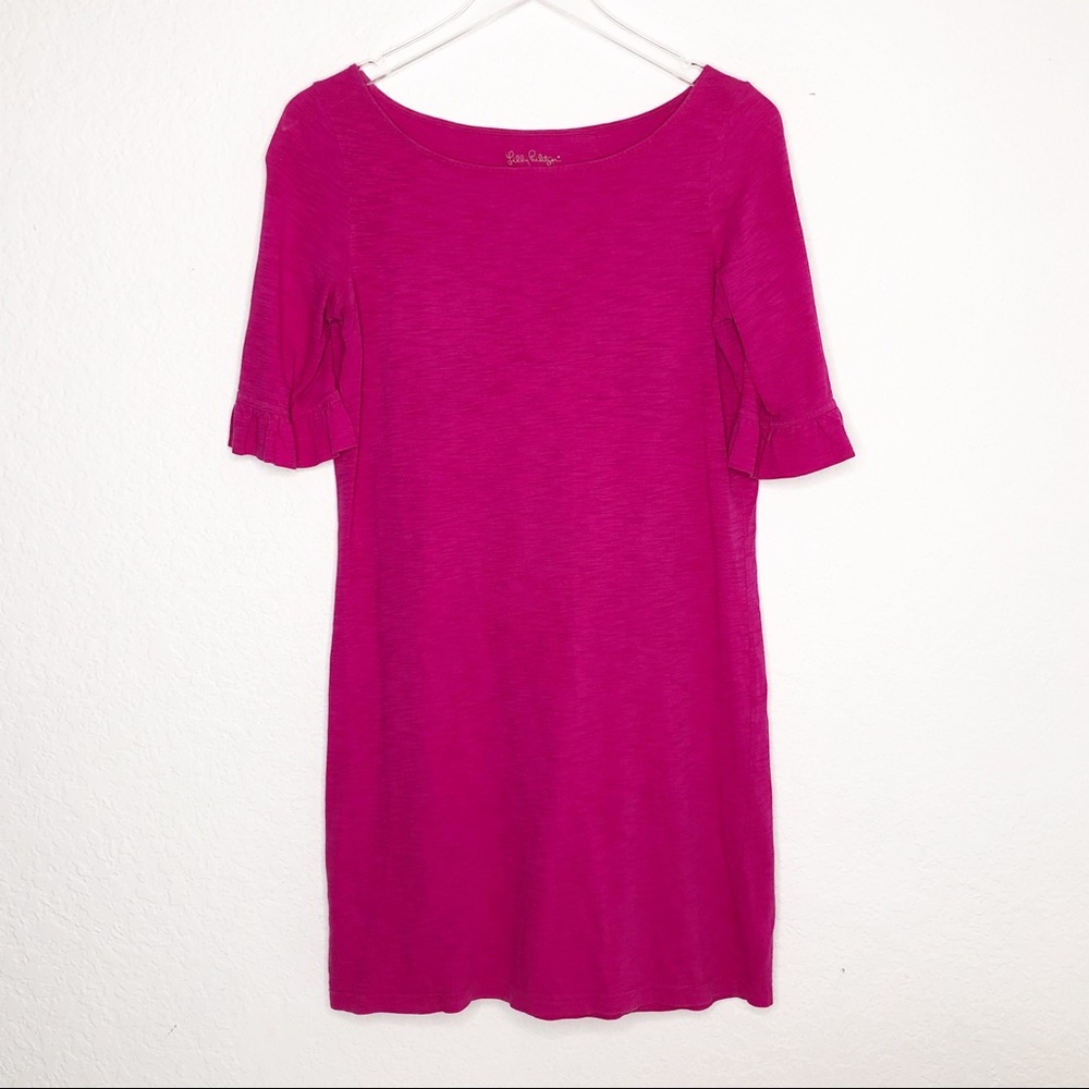 Lilly Pulitzer | Fuchsia Casual T Shirt Dress Sz S